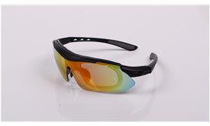 cycling sunglasses with interchangeable lense