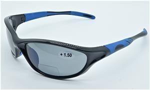 Polarized sunglasses with magnifier lense