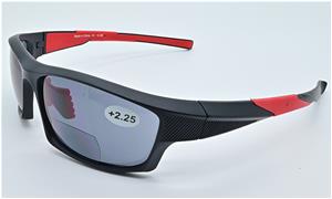 Polarized sunglasses with magnifier lense