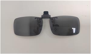 Clip on polarized sunglasses