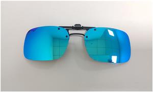 Clip on polarized sunglasses